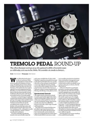 Guitarist Tremolo Pedal Round Up Guitarist Tremolo Pedal Round Up