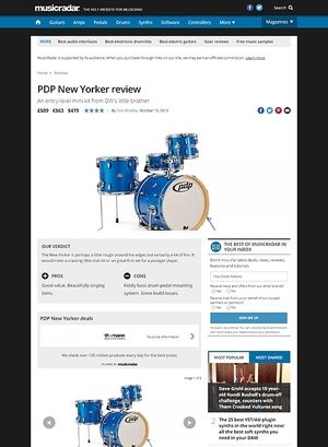 MusicRadar.com PDP New Yorker MusicRadar.com PDP New Yorker