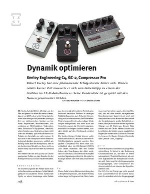 Gitarre & Bass Keeley Engineering C4, GC-2, Compressor Pro Gitarre & Bass Keeley Engineering C4, GC-2, Compressor Pro