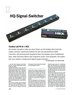Gitarre & Bass Voodoo Lab Voodoo Lab PX-8 + HEX, Looper Gitarre & Bass Voodoo Lab Voodoo Lab PX-8 + HEX, Looper
