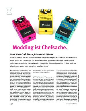 Gitarre & Bass Boss Waza Craft SD-1w, BD-2w und DM-2w, FX-Pedale Gitarre & Bass Boss Waza Craft SD-1w, BD-2w und DM-2w, FX-Pedale