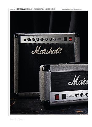 Guitarist Marshall 2525H Mini Jubilee Head Guitarist Marshall 2525H Mini Jubilee Head