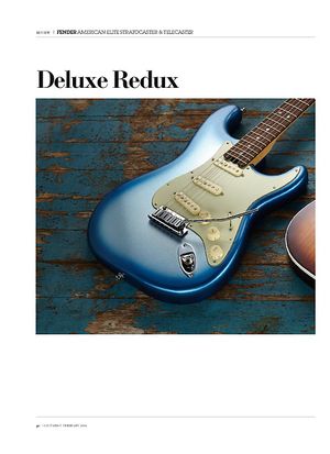 Guitarist Fender American Elite Stratocaster Guitarist Fender American Elite Stratocaster