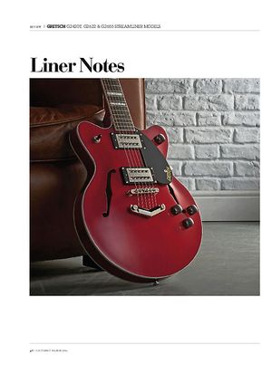 Guitarist Gretsch G2420T, G2622 & G2655 Streamliner models Guitarist Gretsch G2420T, G2622 & G2655 Streamliner models