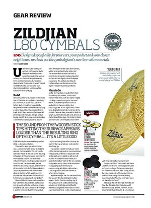 Rhythm Zildjian L80 Cymbals Rhythm Zildjian L80 Cymbals