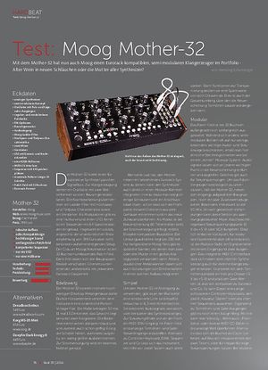 Beat Moog Mother-32 Beat Moog Mother-32