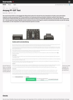 Bonedo.de Ampeg PF-50T Bonedo.de Ampeg PF-50T