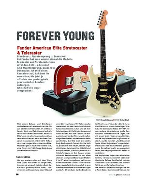 Gitarre & Bass Fender American Elite Stratocaster & Telecaster, E-Gitarren Gitarre & Bass Fender American Elite Stratocaster & Telecaster, E-Gitarren
