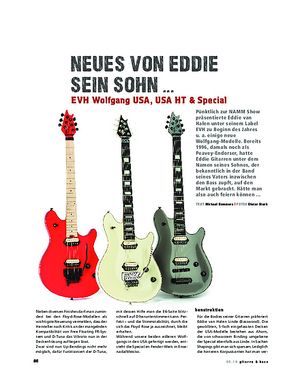 Gitarre & Bass EVH Wolfgang USA, USA HT & Special, E-Gitarren Gitarre & Bass EVH Wolfgang USA, USA HT & Special, E-Gitarren