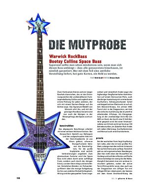 Gitarre & Bass Warwick RockBass Bootsy Collins Space Bass, E-Bass Gitarre & Bass Warwick RockBass Bootsy Collins Space Bass, E-Bass