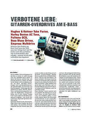 Gitarre & Bass Im Vergleich! Gitarrenzerrer am Bass Gitarre & Bass Im Vergleich! Gitarrenzerrer am Bass