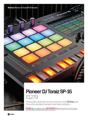 Future Music Pioneer DJ Toraiz SP-16 Future Music Pioneer DJ Toraiz SP-16