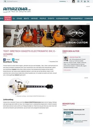 Amazona.de Gretsch G5422TG Electromatic SW Amazona.de Gretsch G5422TG Electromatic SW