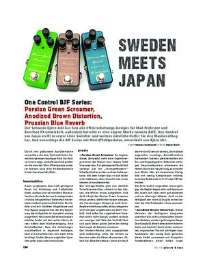 Gitarre & Bass One Control BJF Series, FX-Pedale Gitarre & Bass One Control BJF Series, FX-Pedale