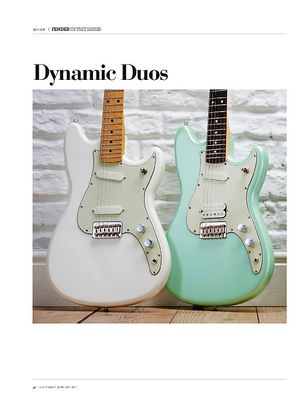 Guitarist Fender Offset Series Duo-Sonic Guitarist Fender Offset Series Duo-Sonic