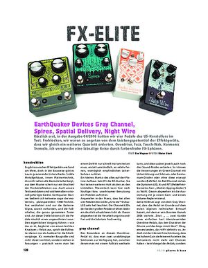 Gitarre & Bass EarthQuaker Devices Gray Channel+Spires+Spatial Delivery+Night Wire Gitarre & Bass EarthQuaker Devices Gray Channel+Spires+Spatial Delivery+Night Wire