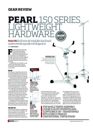 Rhythm Pearl 150 Series Lightweight Hardware Rhythm Pearl 150 Series Lightweight Hardware