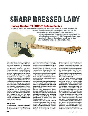Gitarre & Bass Harley Benton TE-90FLT Deluxe Series, E-Gitarre Gitarre & Bass Harley Benton TE-90FLT Deluxe Series, E-Gitarre