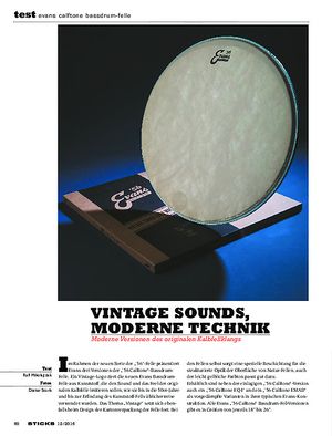 Sticks Evans Calftone Bassdrum-Felle Sticks Evans Calftone Bassdrum-Felle