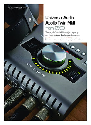 Future Music Universal Audio Apollo Twin MkII Future Music Universal Audio Apollo Twin MkII