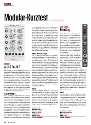 Beat Modular-Kurztest Beat Modular-Kurztest