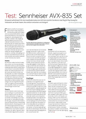 Beat Sennheiser AVX-835 Set Beat Sennheiser AVX-835 Set