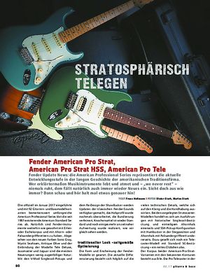 Gitarre & Bass Fender American Pro Series Gitarre & Bass Fender American Pro Series