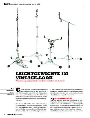 Sticks Pearl Flat Base Hardware Serie 150 Sticks Pearl Flat Base Hardware Serie 150