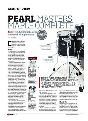 Rhythm Pearl Masters Maple Complete Rhythm Pearl Masters Maple Complete