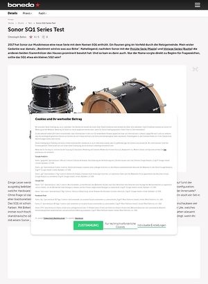 Bonedo.de Sonor SQ1 Series Bonedo.de Sonor SQ1 Series