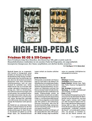 Gitarre & Bass Friedman BE-OD + SIR-Compre Gitarre & Bass Friedman BE-OD + SIR-Compre