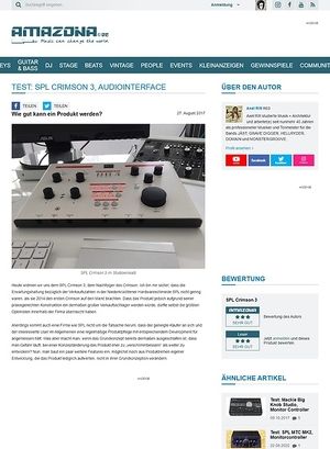 Amazona.de SPL Crimson 3 Amazona.de SPL Crimson 3
