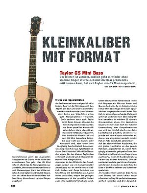 Gitarre & Bass Taylor GS Mini Bass, Acoustic-Bass Gitarre & Bass Taylor GS Mini Bass, Acoustic-Bass