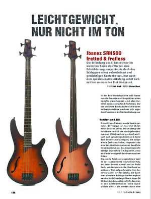 Gitarre & Bass Ibanez SRH500 Gitarre & Bass Ibanez SRH500