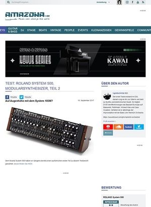 Amazona.de ROLAND System 500 Amazona.de ROLAND System 500