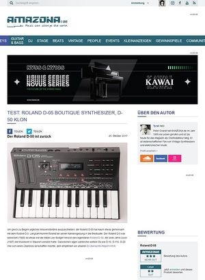 Amazona.de Roland D-05 Amazona.de Roland D-05