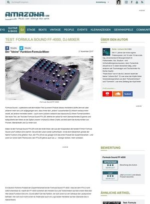 Amazona.de Formula Sound FF-4000 Amazona.de Formula Sound FF-4000