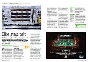 interface.nl Doepfer A-157 Trigger Matrix trigger/sequencer-systeem interface.nl Doepfer A-157 Trigger Matrix trigger/sequencer-systeem