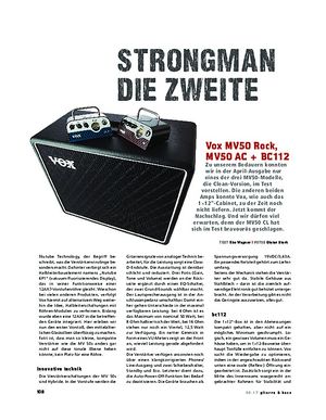 Gitarre & Bass Vox MV50 Rock/AC + BC112 Gitarre & Bass Vox MV50 Rock/AC + BC112
