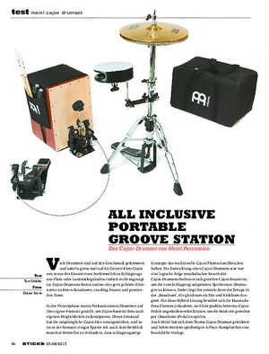 Sticks Meinl Cajon Drumset Sticks Meinl Cajon Drumset