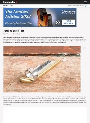 Bonedo.de Jetslide Brass Bonedo.de Jetslide Brass