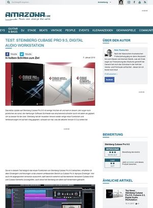 Amazona.de Steinberg Cubase Pro 9.5 Amazona.de Steinberg Cubase Pro 9.5