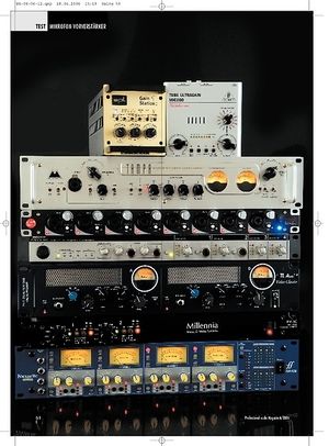 Professional Audio Lautstark - Mikrofonpreamps Professional Audio Lautstark - Mikrofonpreamps