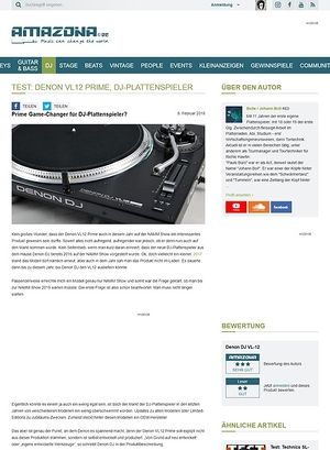 Amazona.de Denon VL12 Prime Amazona.de Denon VL12 Prime