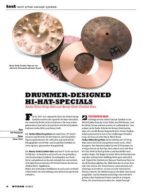 Sticks Meinl Artist Concept Cymbals Sticks Meinl Artist Concept Cymbals