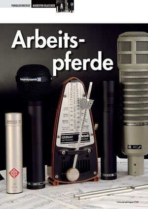 Professional Audio Arbeitspferde: Mikrofonklassiker Professional Audio Arbeitspferde: Mikrofonklassiker