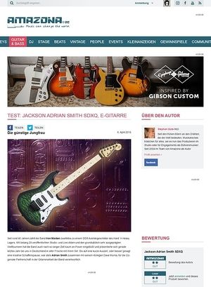 Amazona.de Jackson Adrian Smith SDXQ Amazona.de Jackson Adrian Smith SDXQ