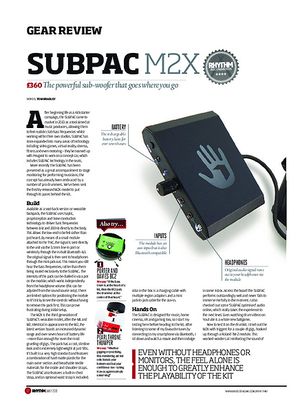 Rhythm Subpac M2X Rhythm Subpac M2X