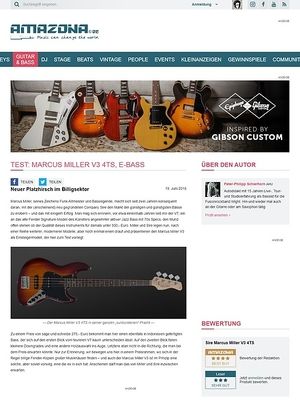 Amazona.de Marcus Miller V3 Amazona.de Marcus Miller V3