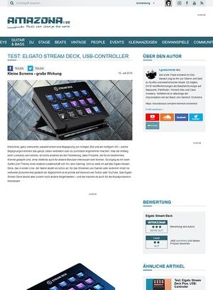 Amazona.de Elgato Stream Deck Amazona.de Elgato Stream Deck